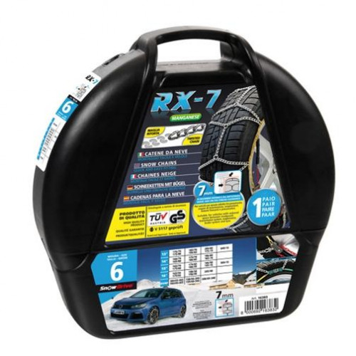 CATENE DA NEVE LAMPA RX-7 7 MM GR 7 185/65 R15 1856515 MANGANESE ONORM  V5117 by Lampa - Visita
